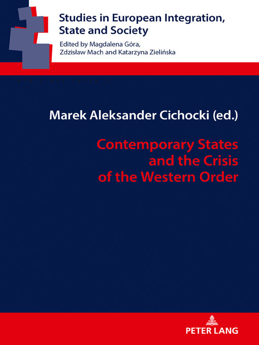 Title details for Contemporary States and the Crisis of the Western Order by Katarzyna Zielińska - Available